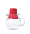 Hario Hat Tea Pot 300ml Red