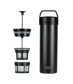 Espro P0 Ultralight Travel Coffee Press - Meteorite Black