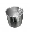 Short Jug Stainless Steel with Strainer - 350ml