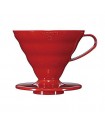 Hario Dripper V60 02 Πλαστικό - Κόκκινο