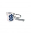 Belogia Krmp 3 530 Keychain Μilk Pitcher White with Flower