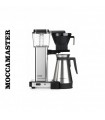 Moccamaster KBGT 741 Thermos Filter Coffee Machine - Polished Silver