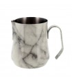 Γαλατιέρα για αφρόγαλα Aurora Marble Λευκή Motta 500ml