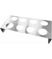 Take Away Stainless Steel Tray for Coffee Delivery Bag - 8 Cavities