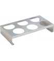 Take Away Stainless Steel Tray for Coffee Delivery Bag - 6 Cavities