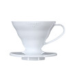 Hario Coffee Dripper V60 01 Plastic - White