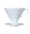 Hario Coffee Dripper V60 02 Plastic - White