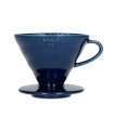 Hario V60 02 Dripper Ceramic - Indigo Blue