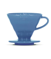 Hario V60 02 Dripper Ceramic - Turquoise Blue