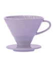 Hario V60 02 Dripper Ceramic - Purple Heather