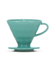 Hario V60 02 Dripper Ceramic - Turquoise Green