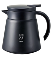 Hario V60 Ανοξείδωτη Κανάτα Θερμός 800ml - Μαύρο