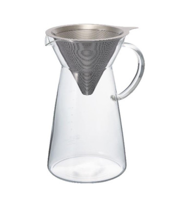 Hario Ανοξείδωτο Dripper με Κανάτα - 700ml